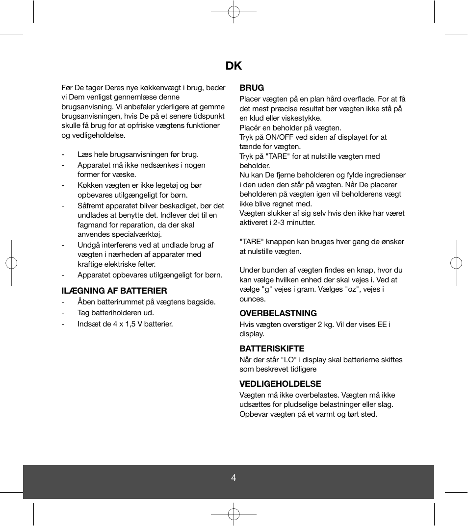 Melissa 646-056 User Manual | Page 4 / 19