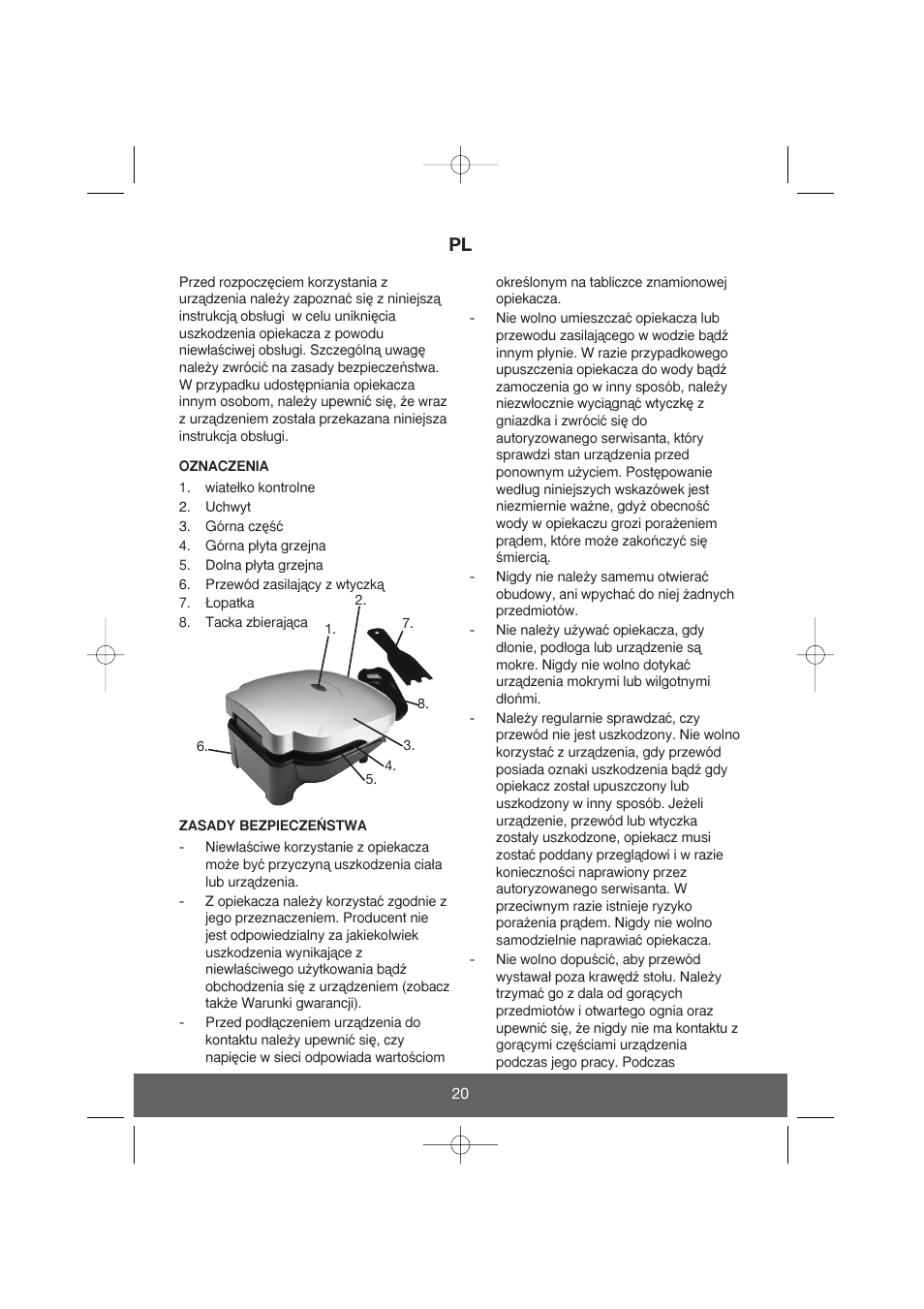 Melissa Health Grill 643-034 User Manual | Page 20 / 26