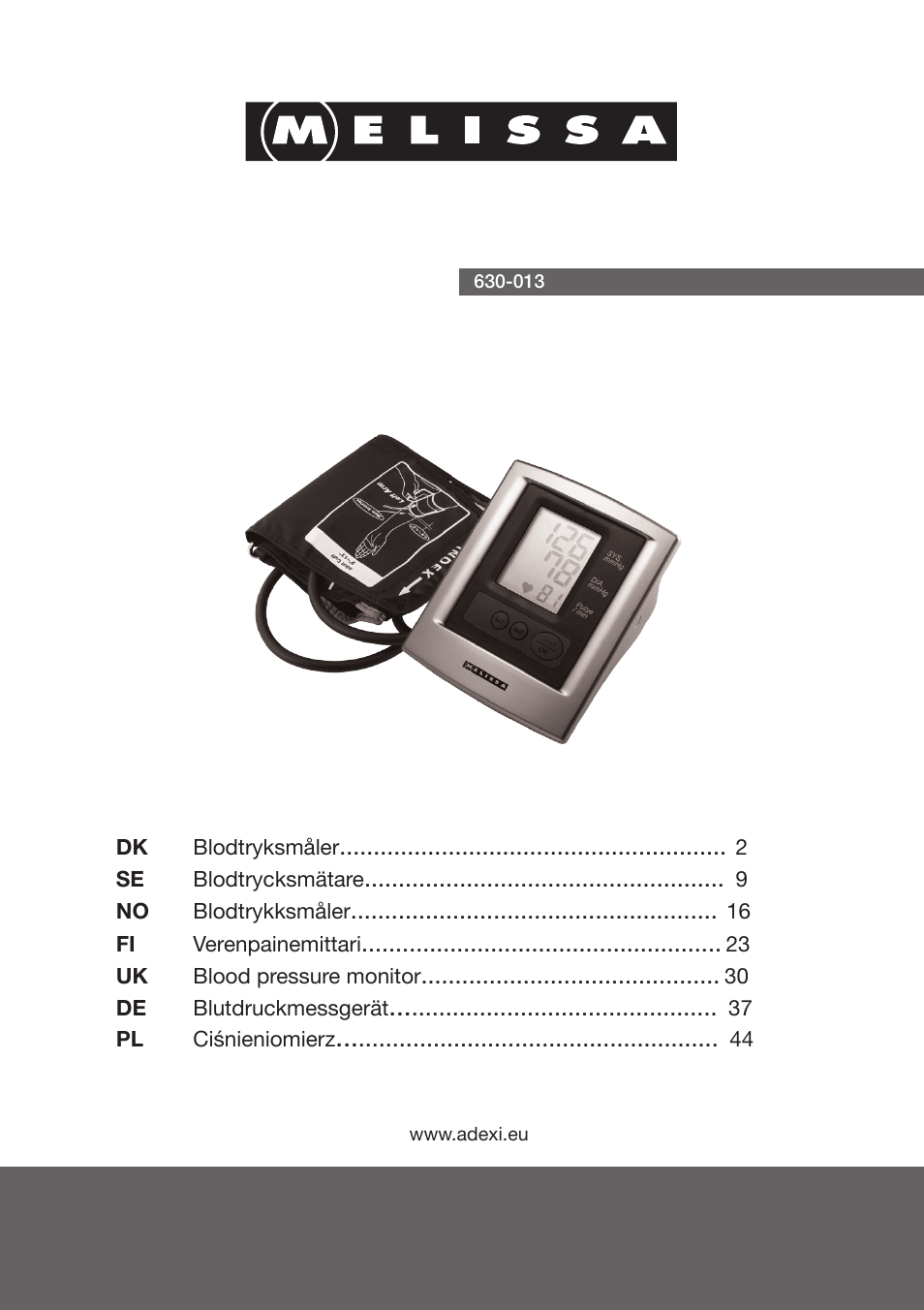 Melissa 630-013 User Manual | 51 pages