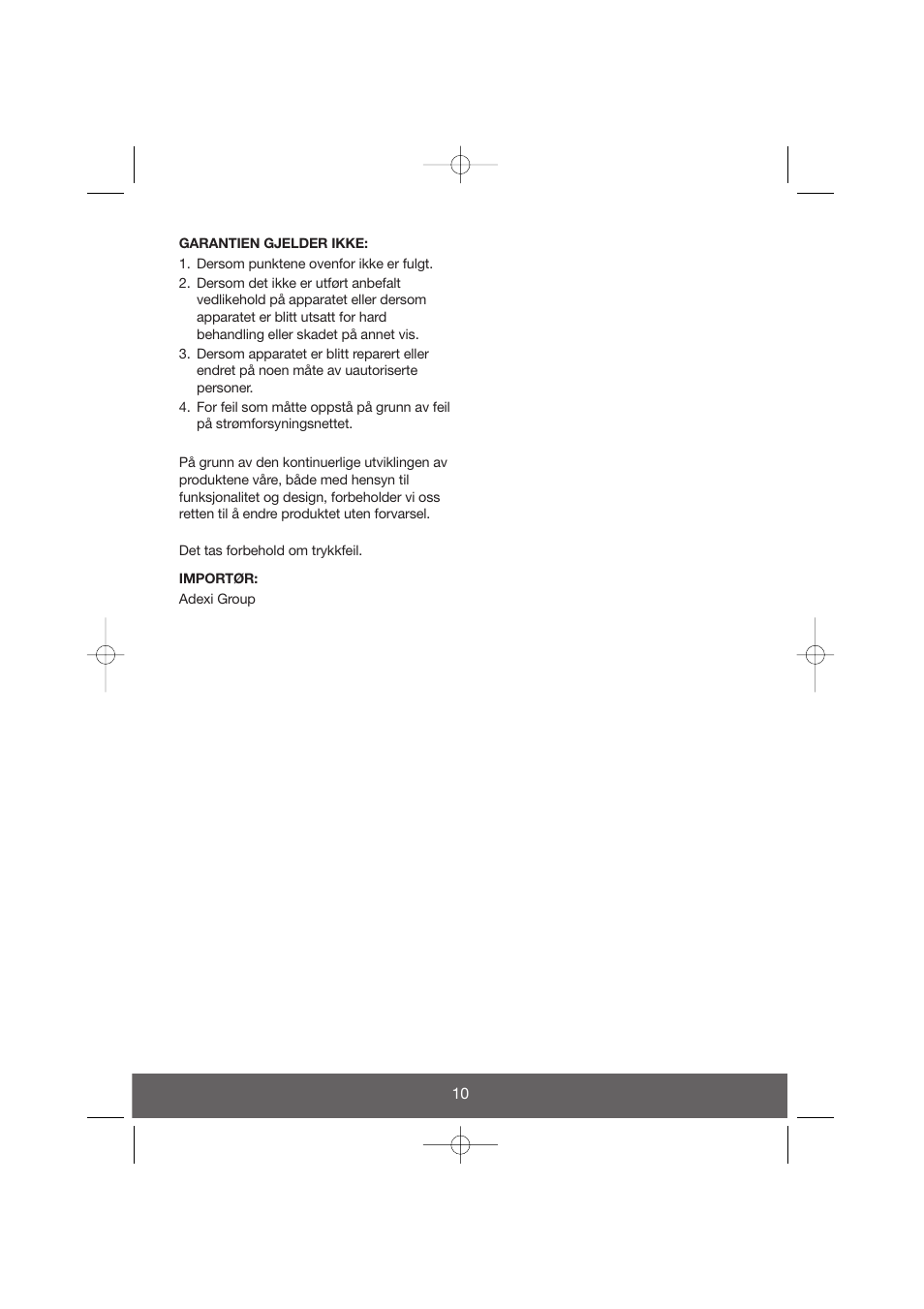 Melissa 643-037 User Manual | Page 10 / 26