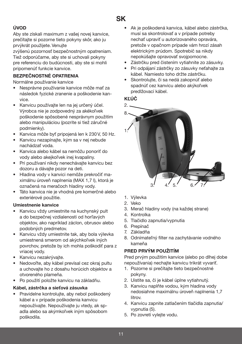 Melissa 645-096 User Manual | Page 11 / 34