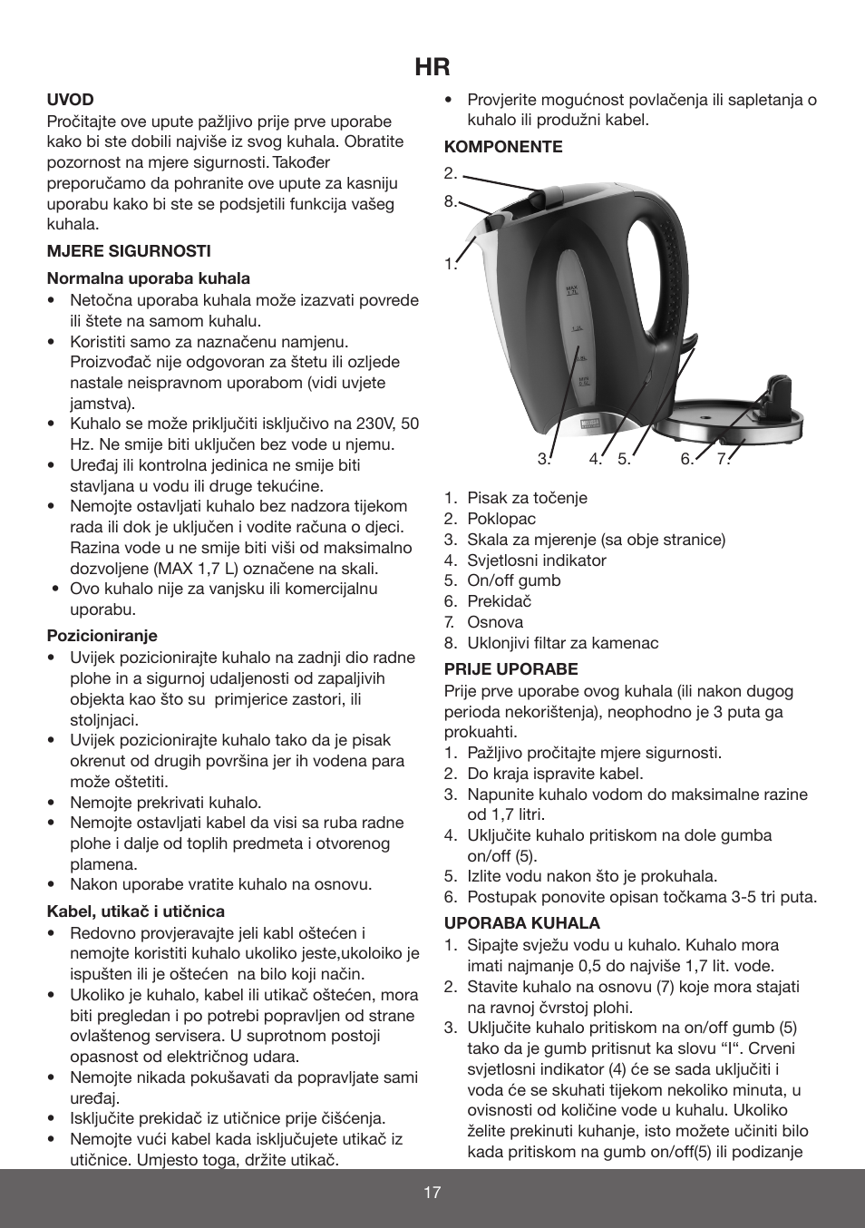 Melissa 645-096 User Manual | Page 17 / 34