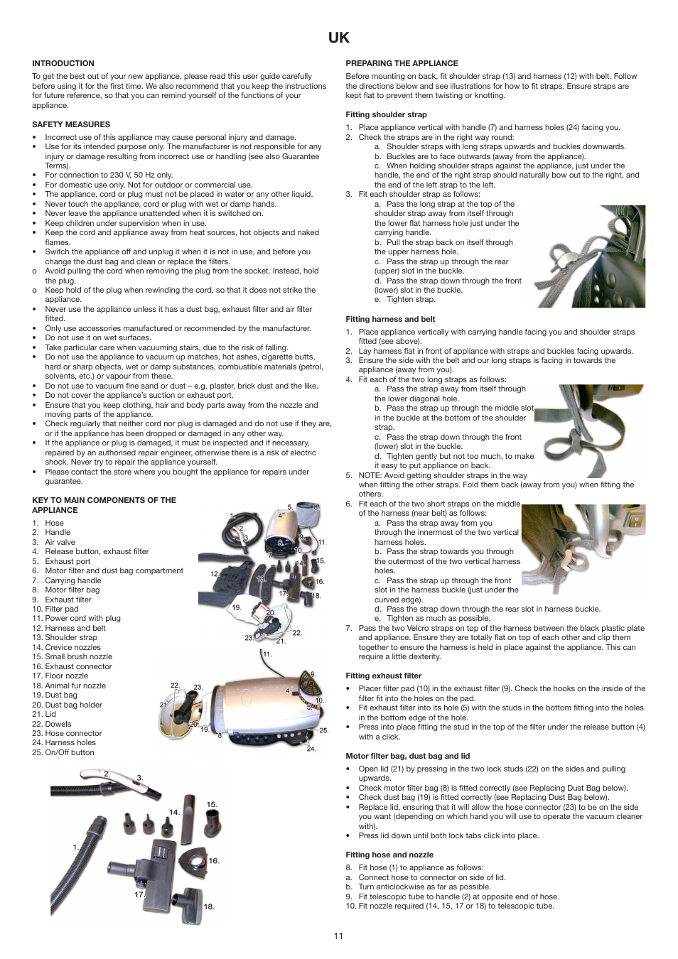 Melissa 240-006 User Manual | Page 11 / 18