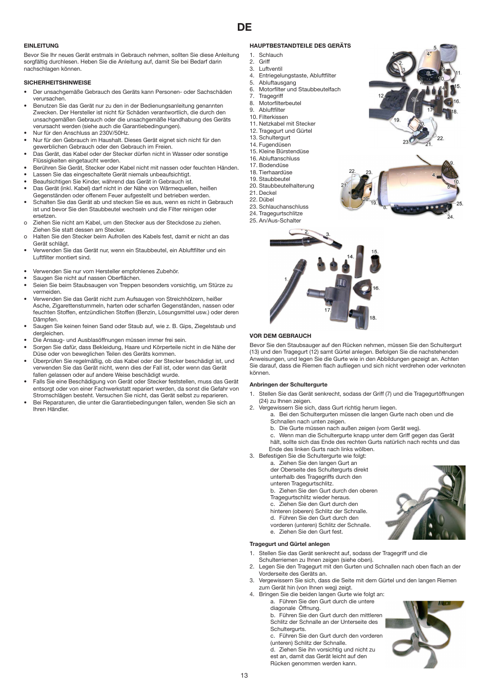 Melissa 240-006 User Manual | Page 13 / 18