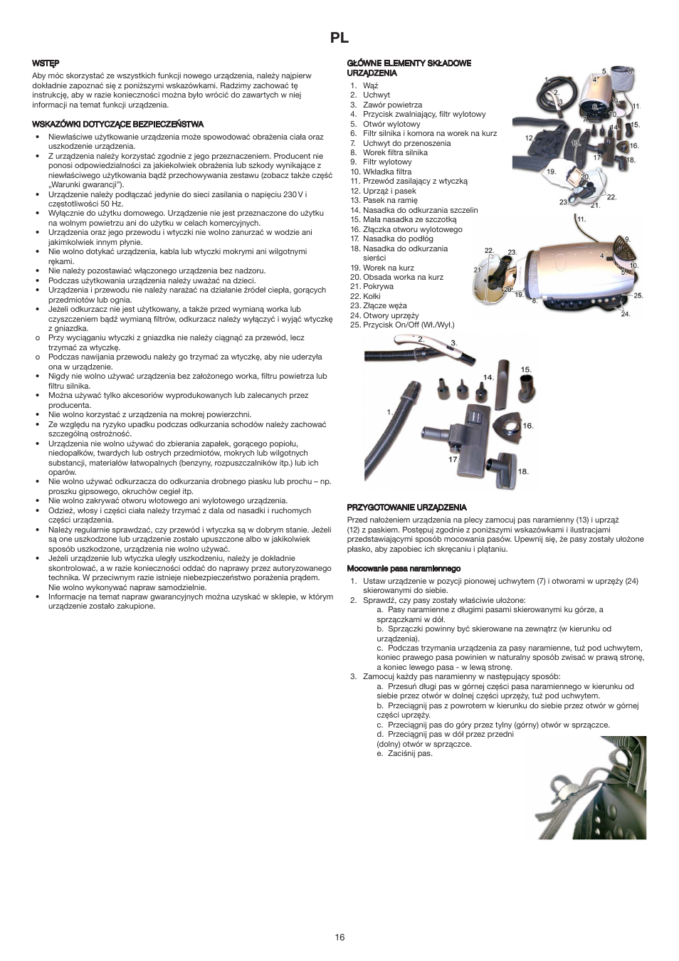 Melissa 240-006 User Manual | Page 16 / 18
