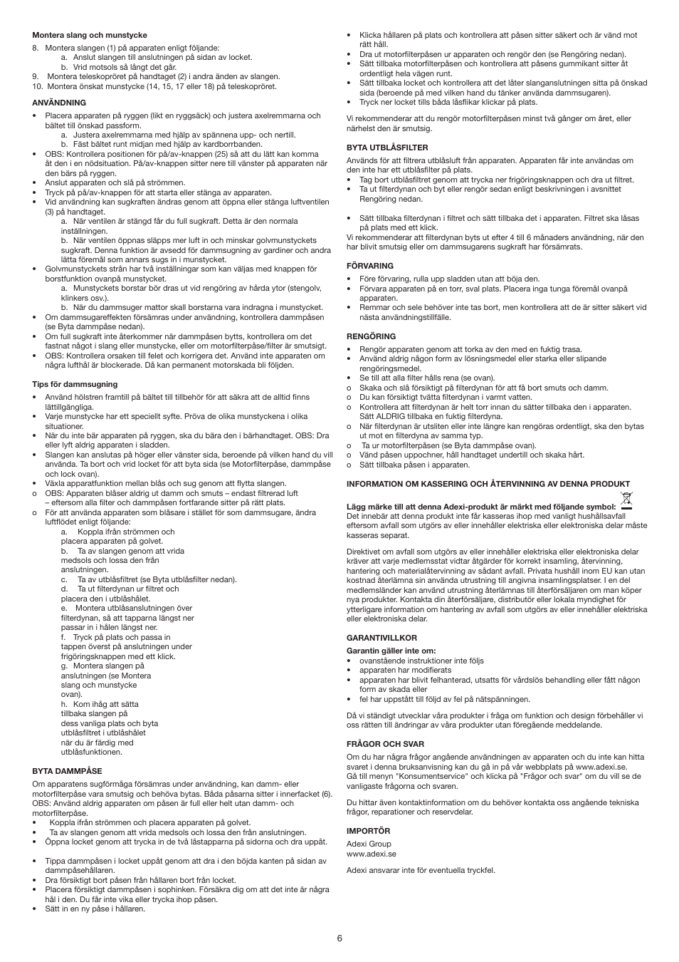 Melissa 240-006 User Manual | Page 6 / 18
