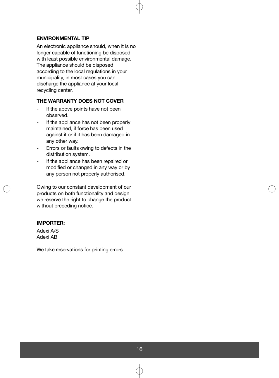 Melissa 640-049 User Manual | Page 16 / 27