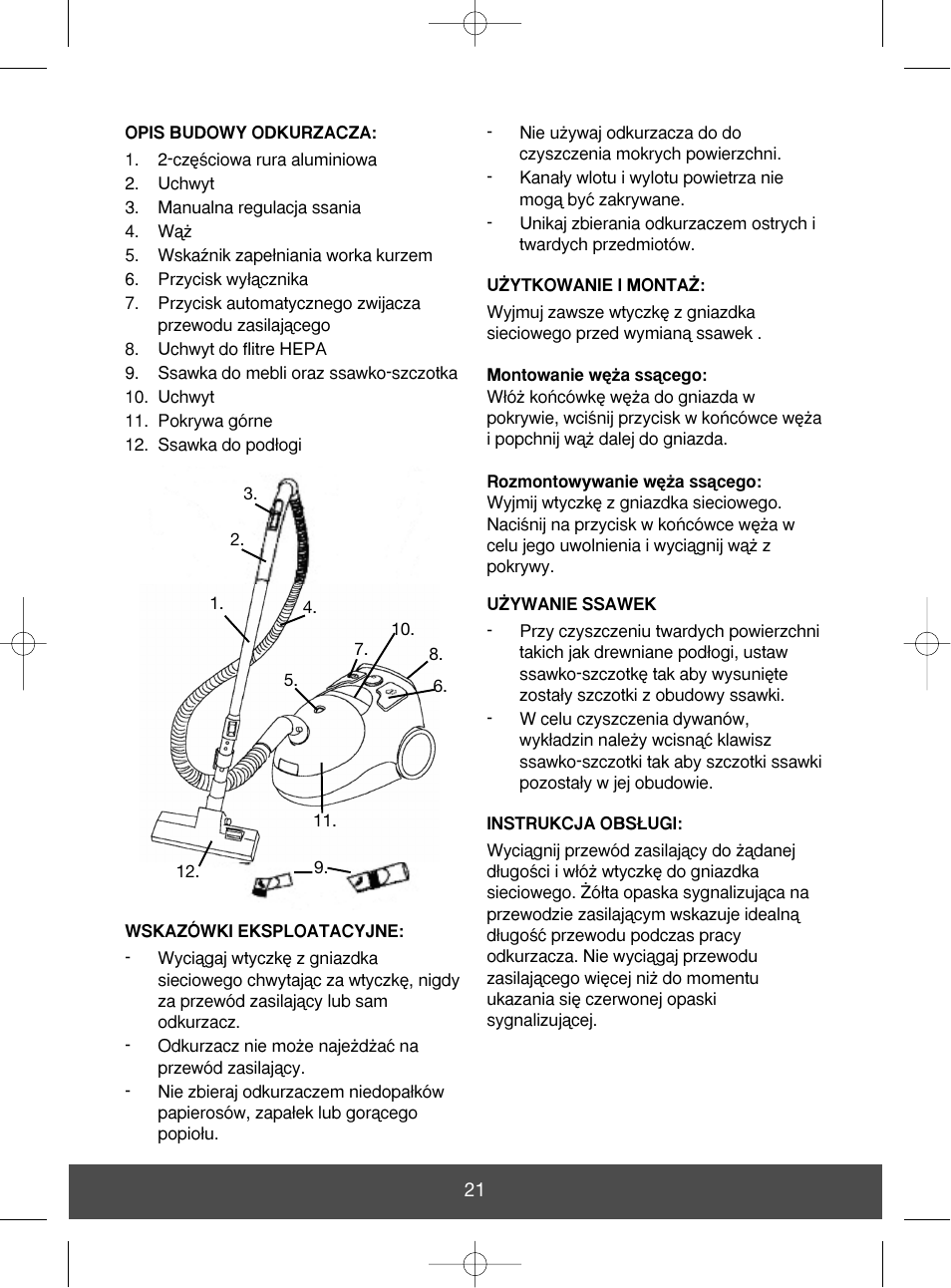 Melissa 640-049 User Manual | Page 21 / 27
