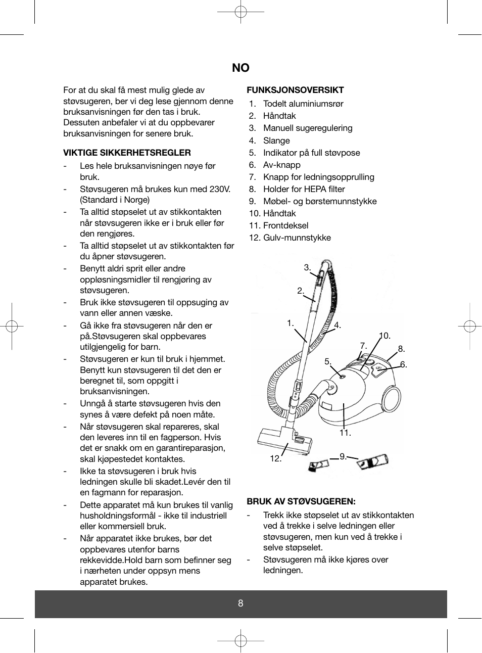 Melissa 640-049 User Manual | Page 8 / 27