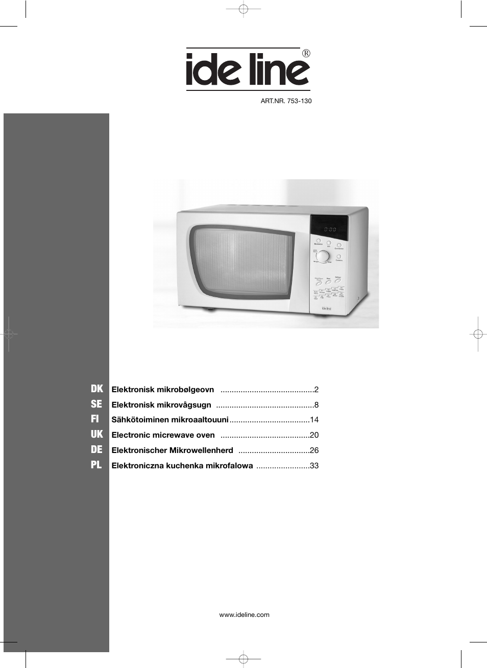 Melissa Ide Line 753-130 User Manual | 39 pages