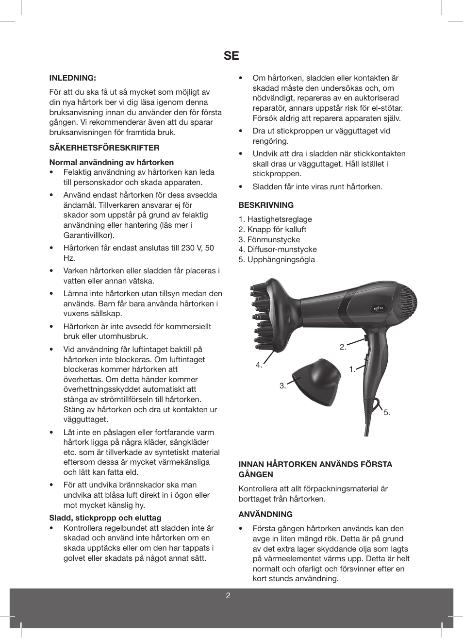 Melissa 235-004 User Manual | Page 2 / 17