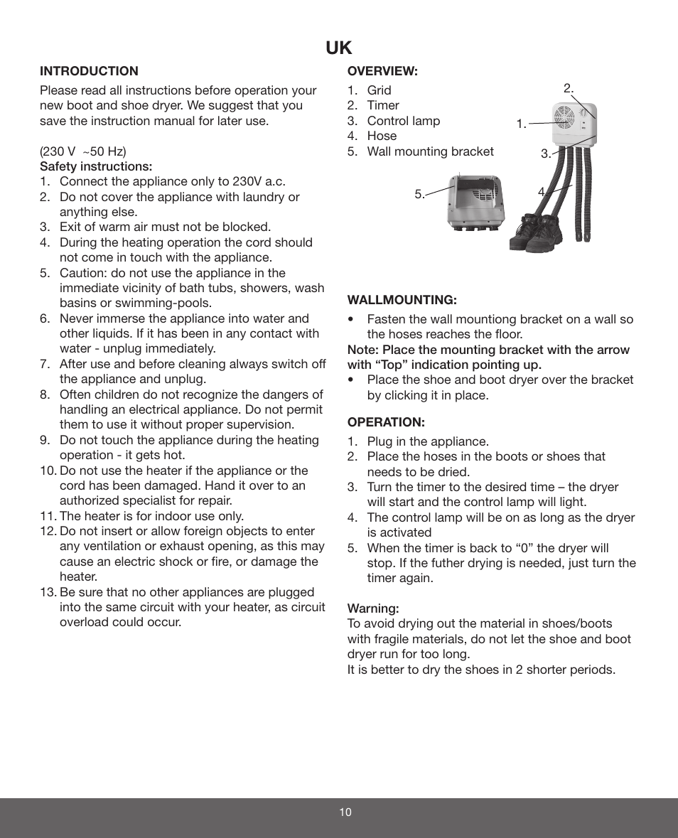 Melissa 670-052 User Manual | Page 10 / 17