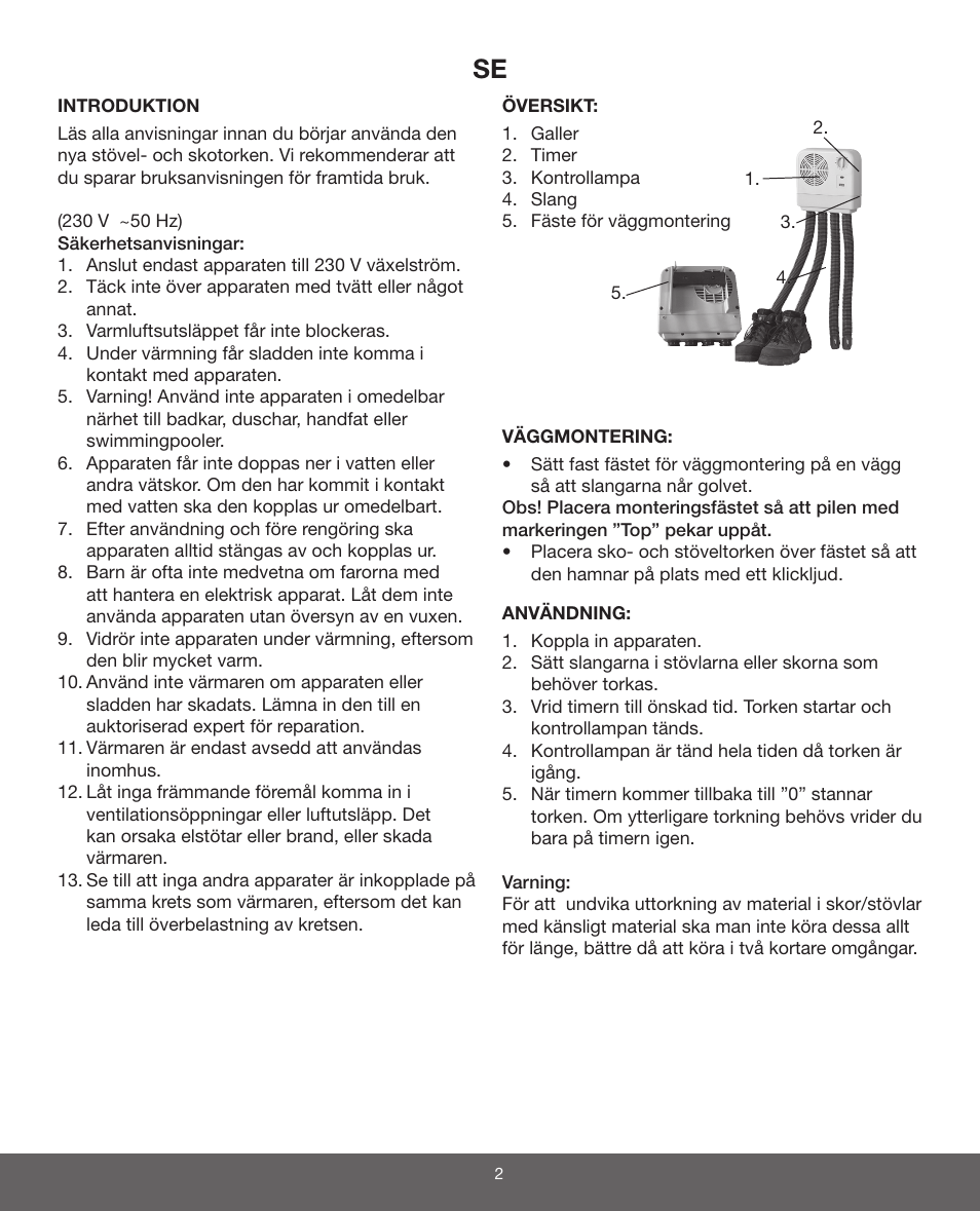 Melissa 670-052 User Manual | Page 2 / 17