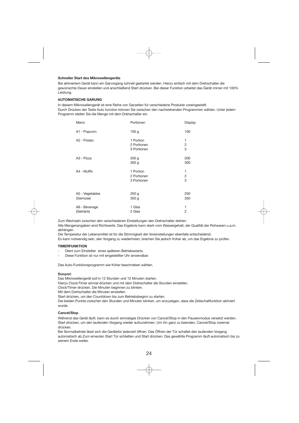 Melissa 253-001 User Manual | Page 24 / 35