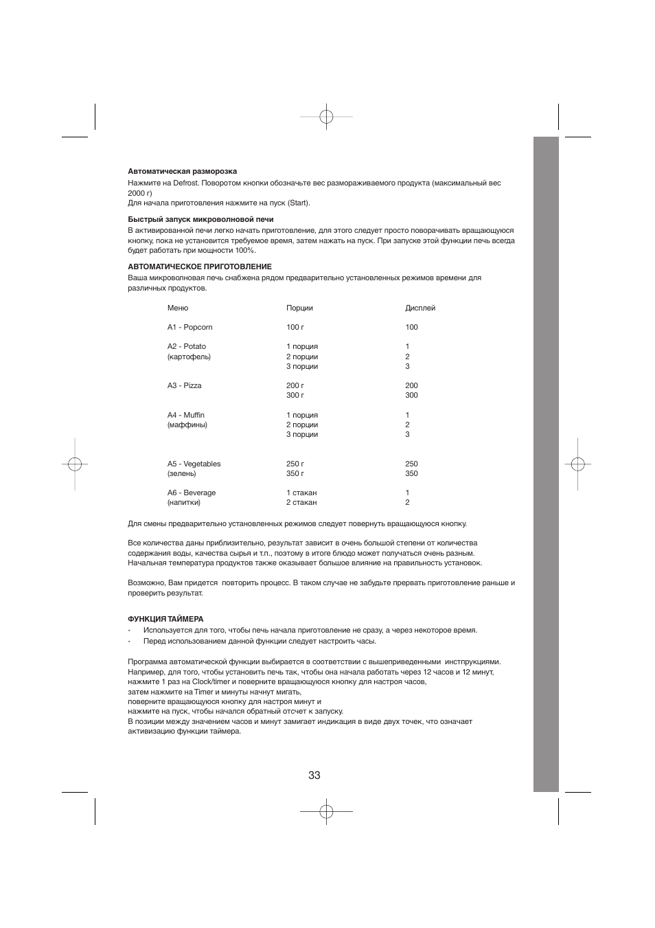Melissa 253-001 User Manual | Page 33 / 35