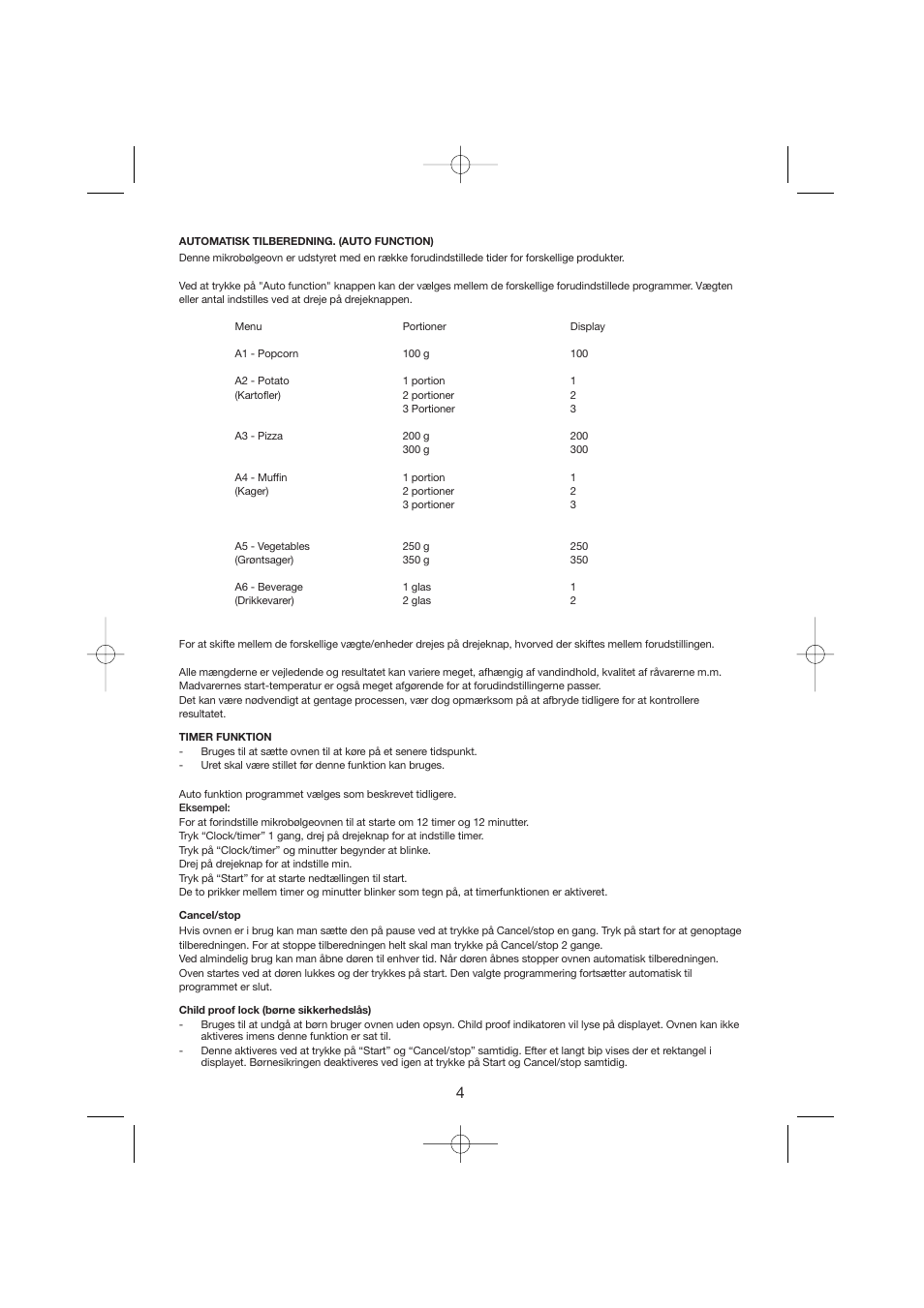 Melissa 253-001 User Manual | Page 4 / 35