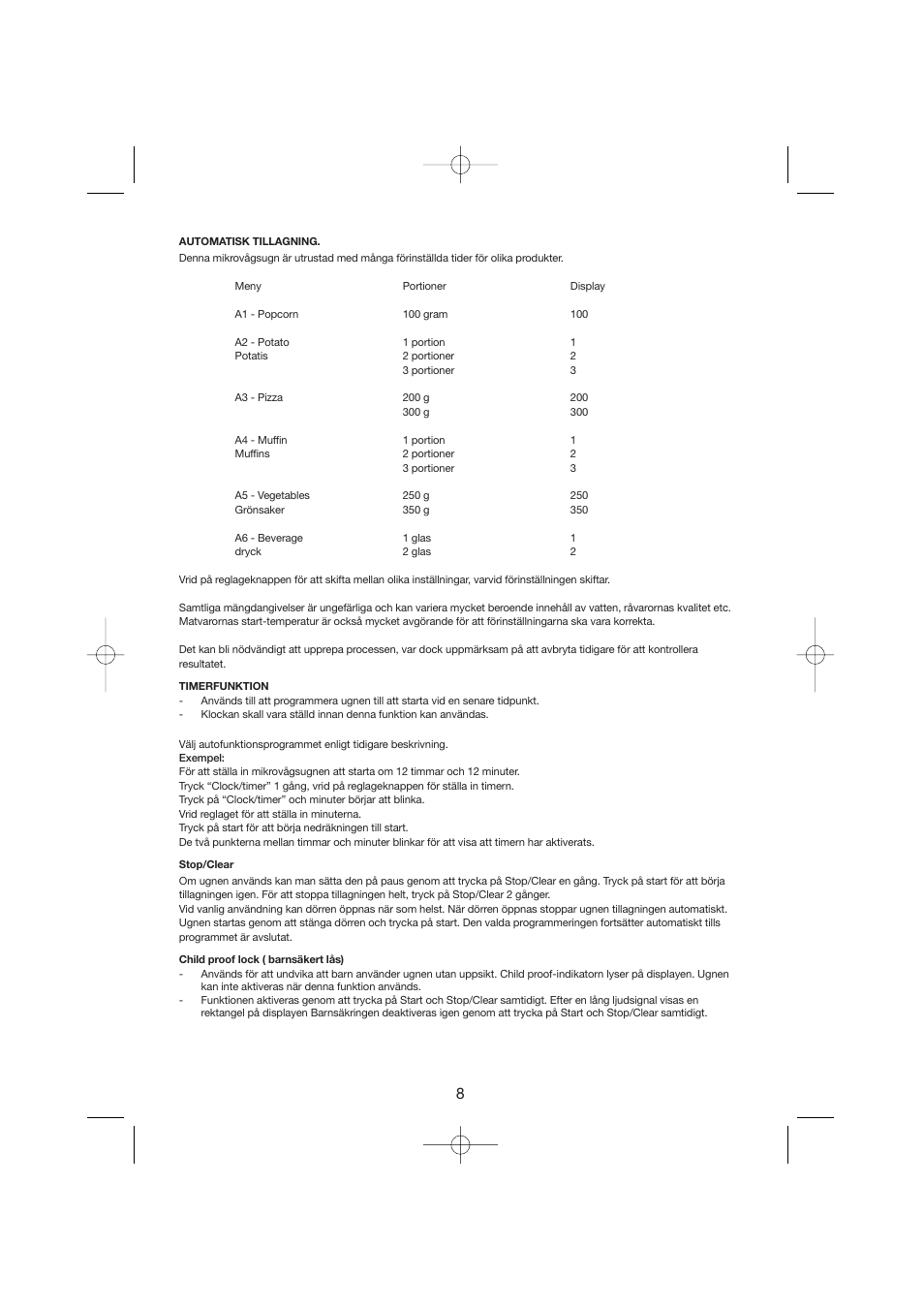 Melissa 253-001 User Manual | Page 8 / 35
