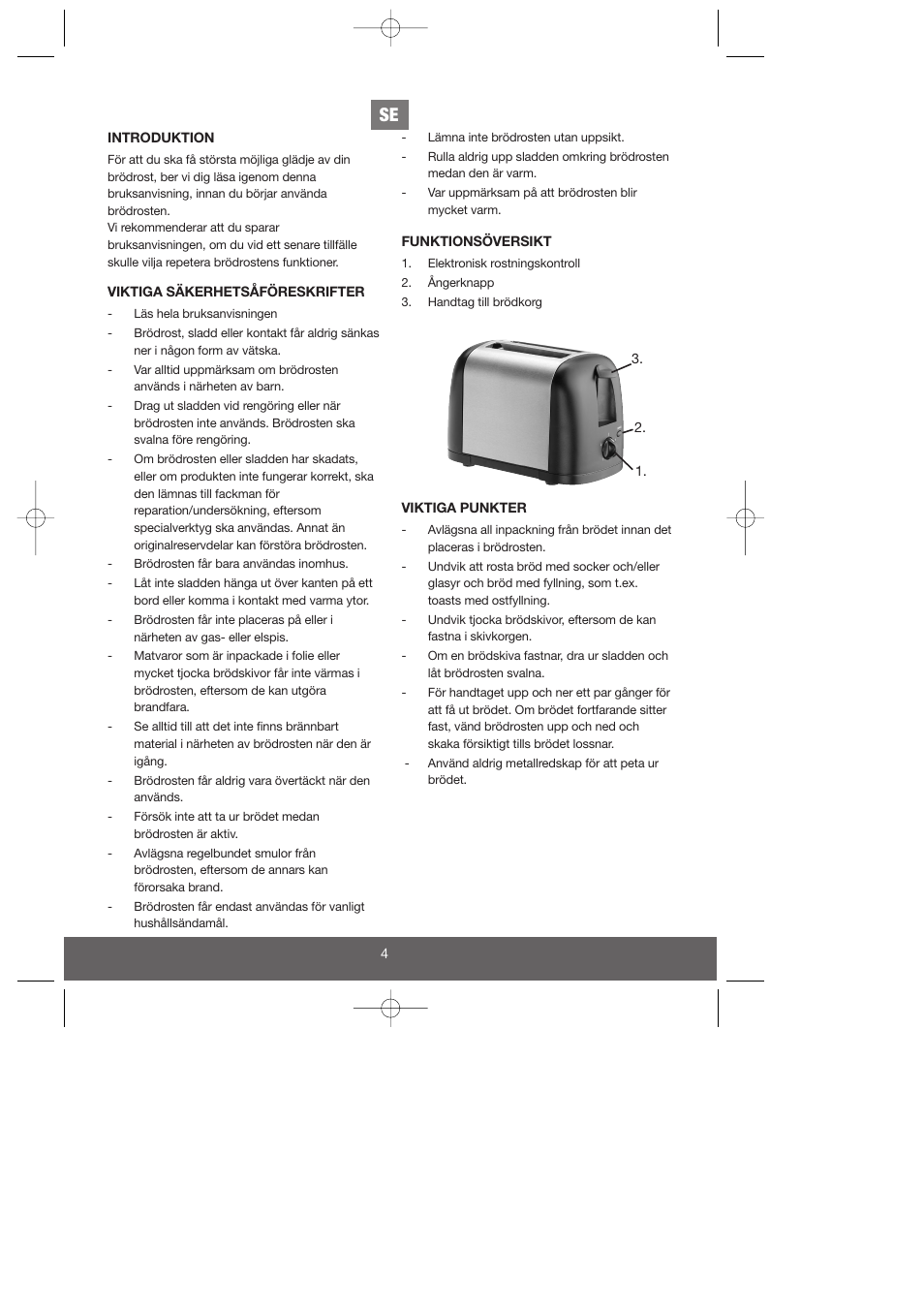 Melissa 643-040/74 User Manual | Page 4 / 19