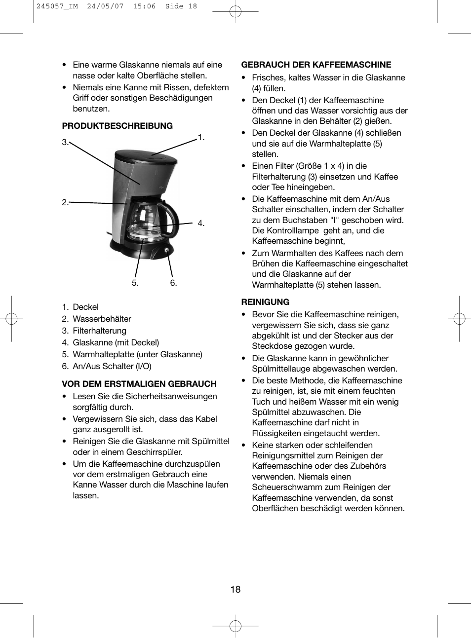 Melissa 245-057 User Manual | Page 18 / 25