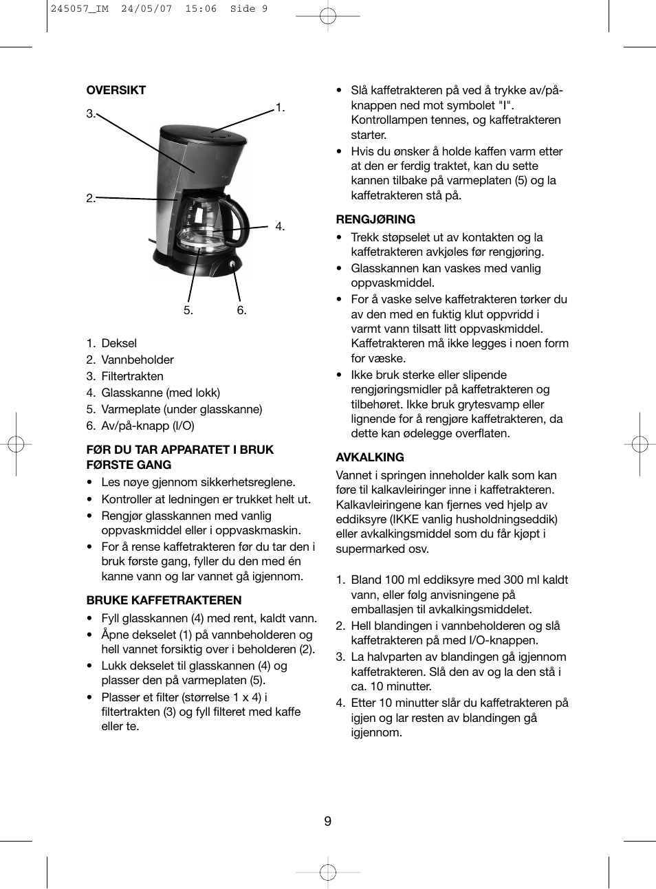 Melissa 245-057 User Manual | Page 9 / 25