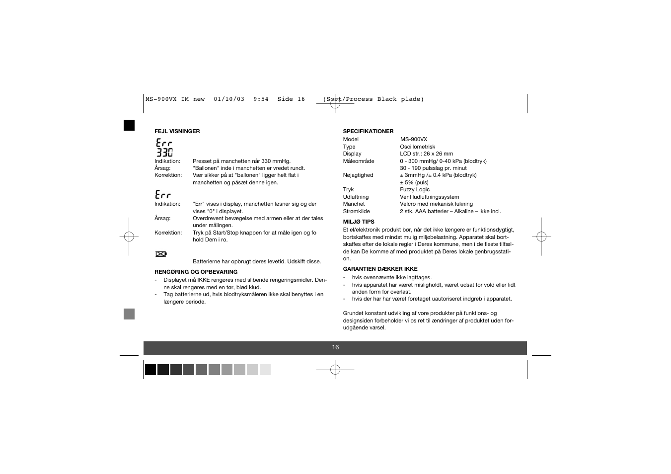 Melissa 630-010 User Manual | Page 16 / 61