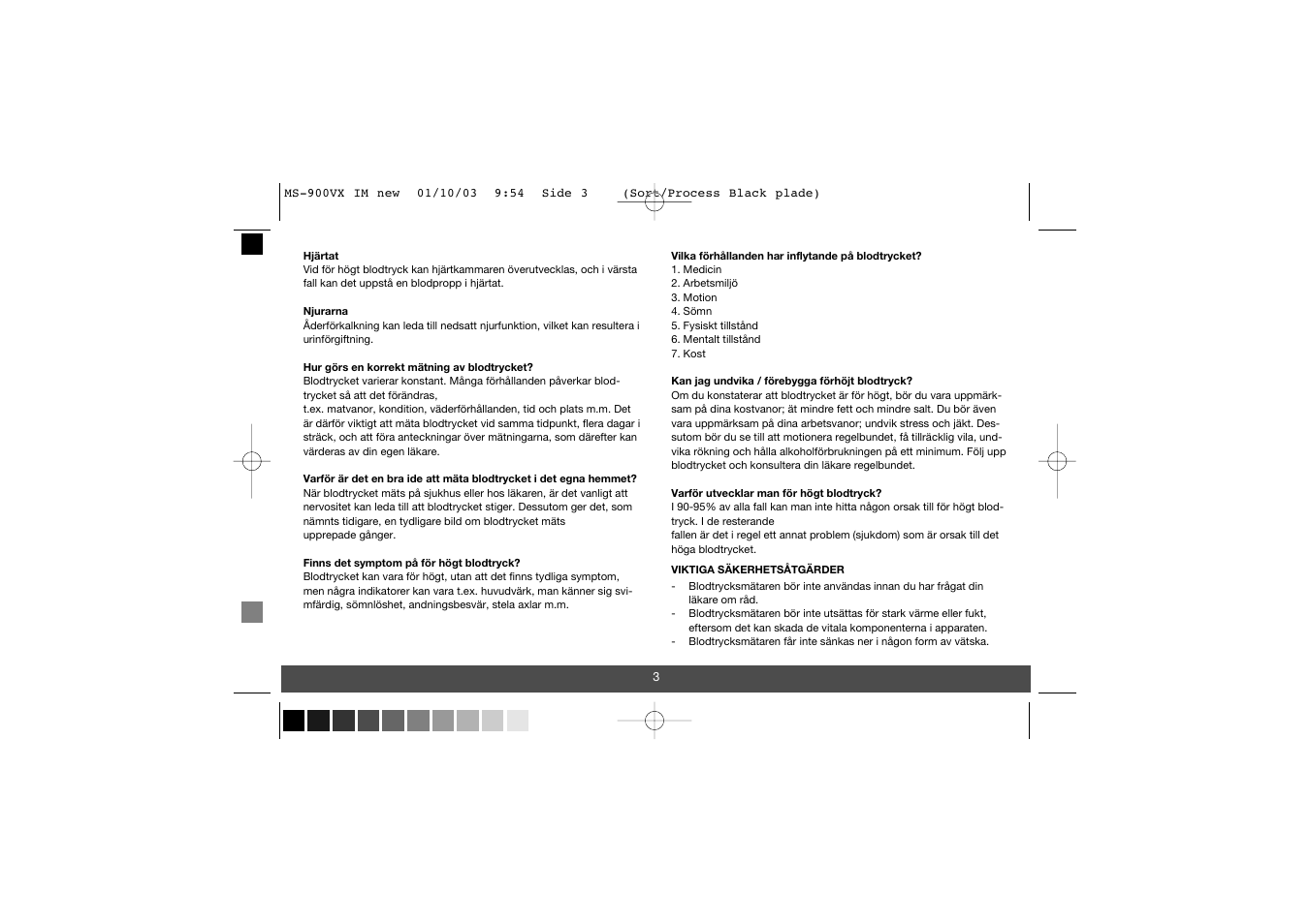 Melissa 630-010 User Manual | Page 3 / 61