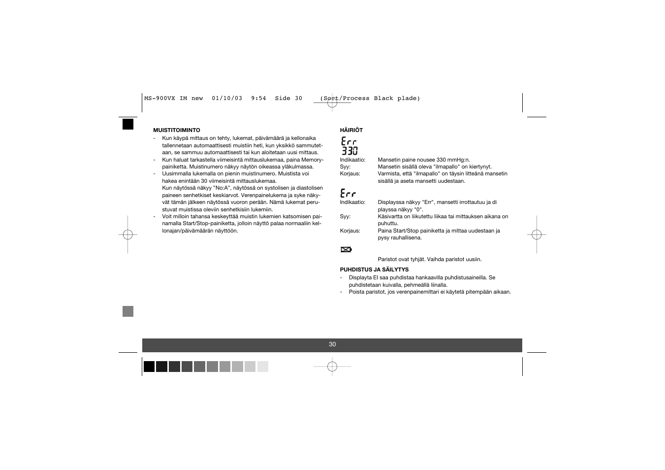 Melissa 630-010 User Manual | Page 30 / 61
