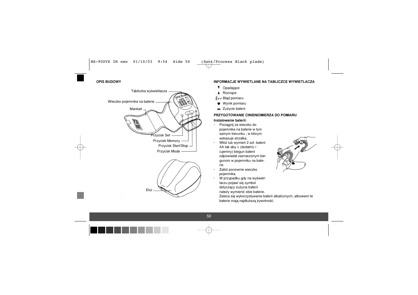 Melissa 630-010 User Manual | Page 50 / 61