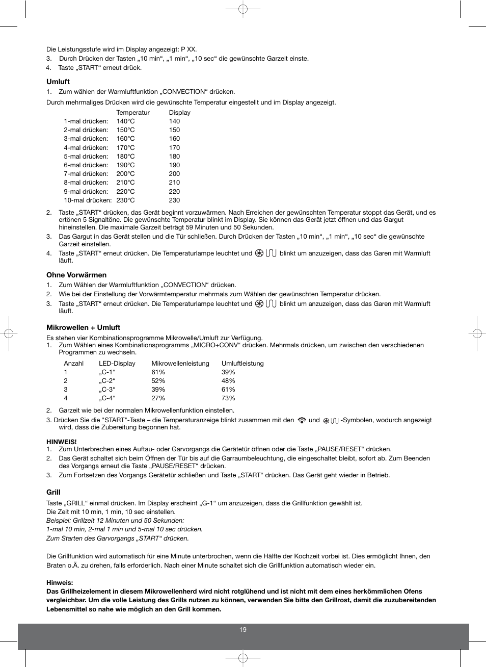 Melissa 653103 User Manual | Page 19 / 25