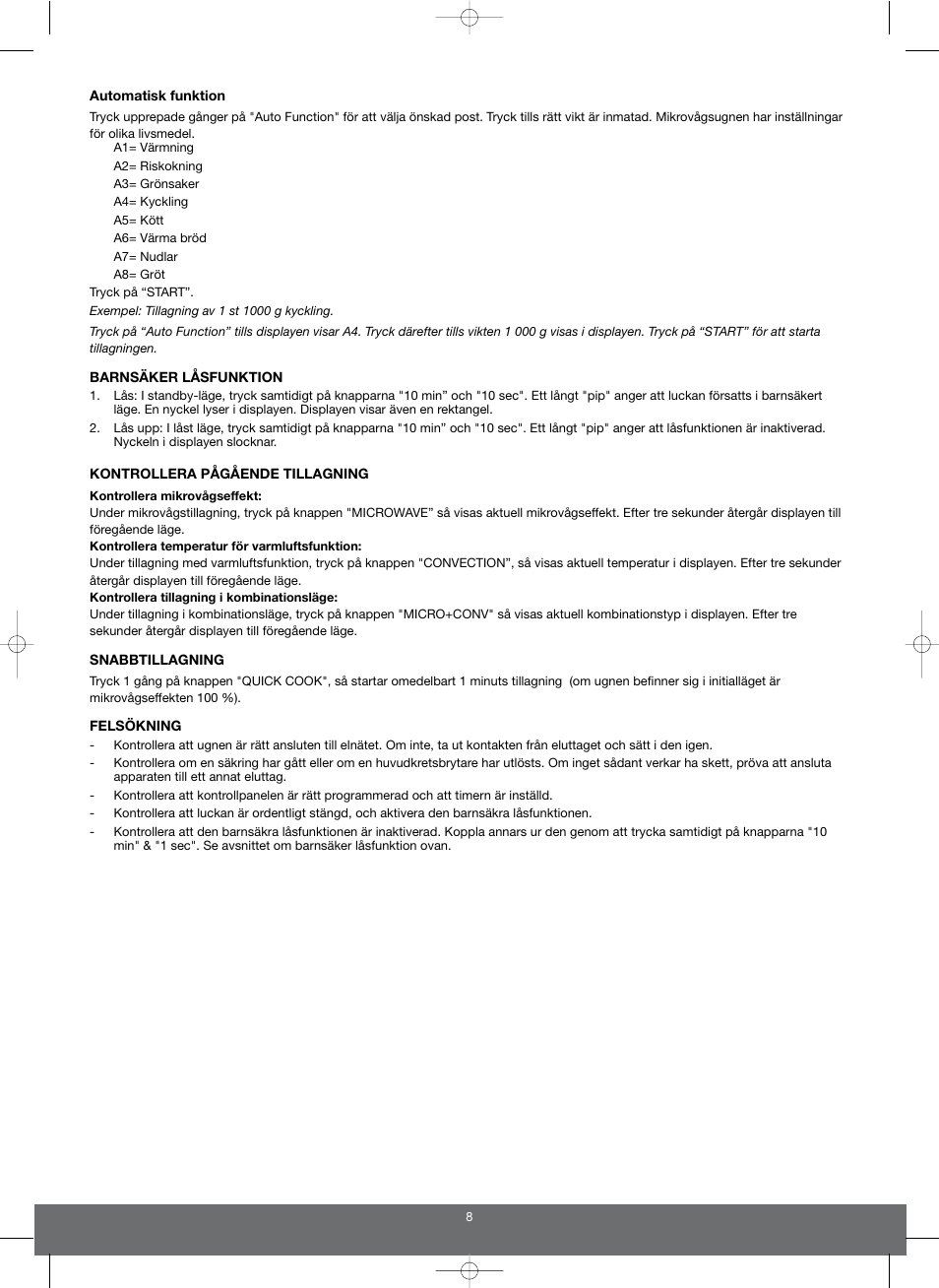 Melissa 653103 User Manual | Page 8 / 25