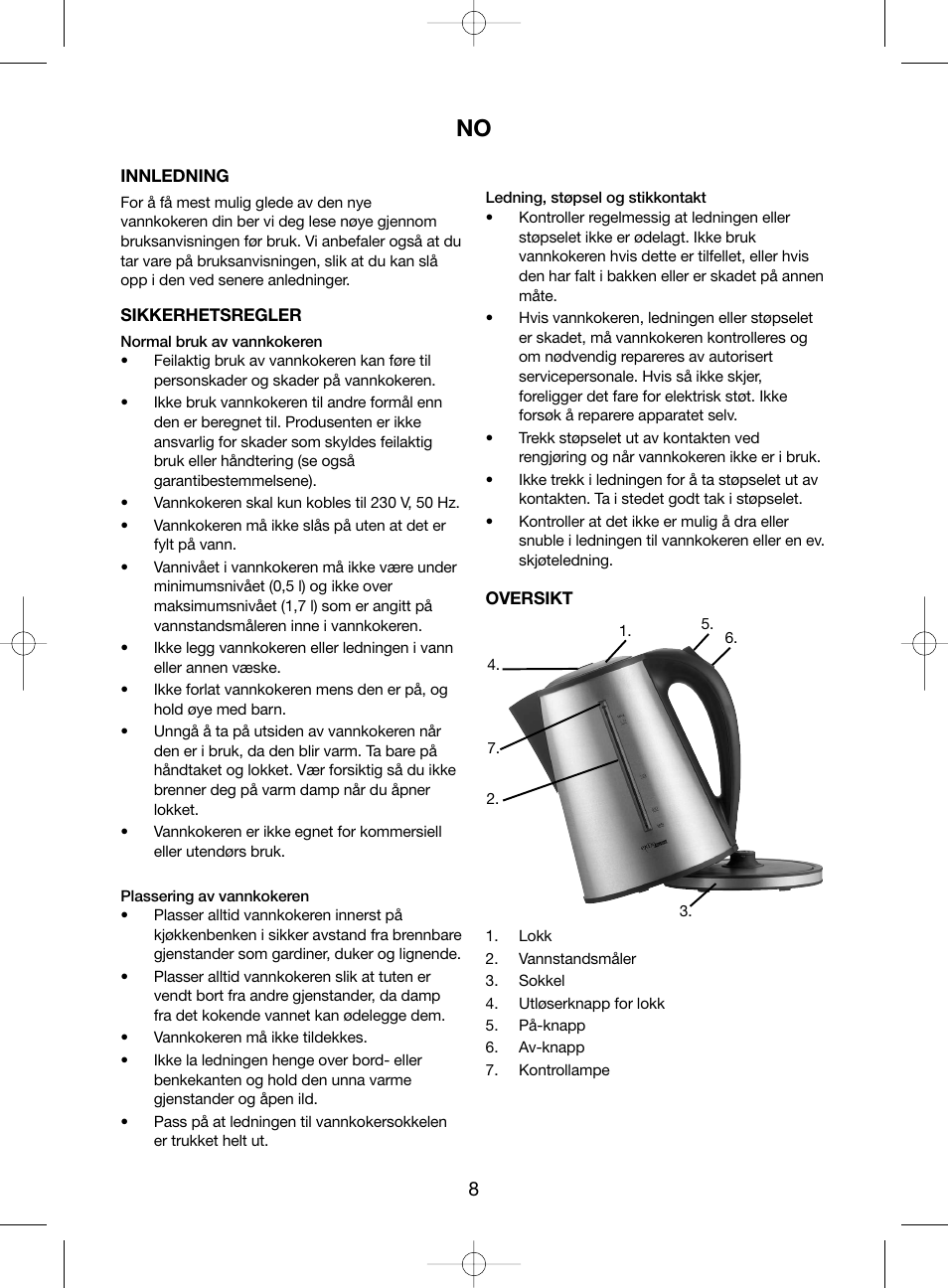 Melissa Exido 245-046/052 User Manual | Page 8 / 25