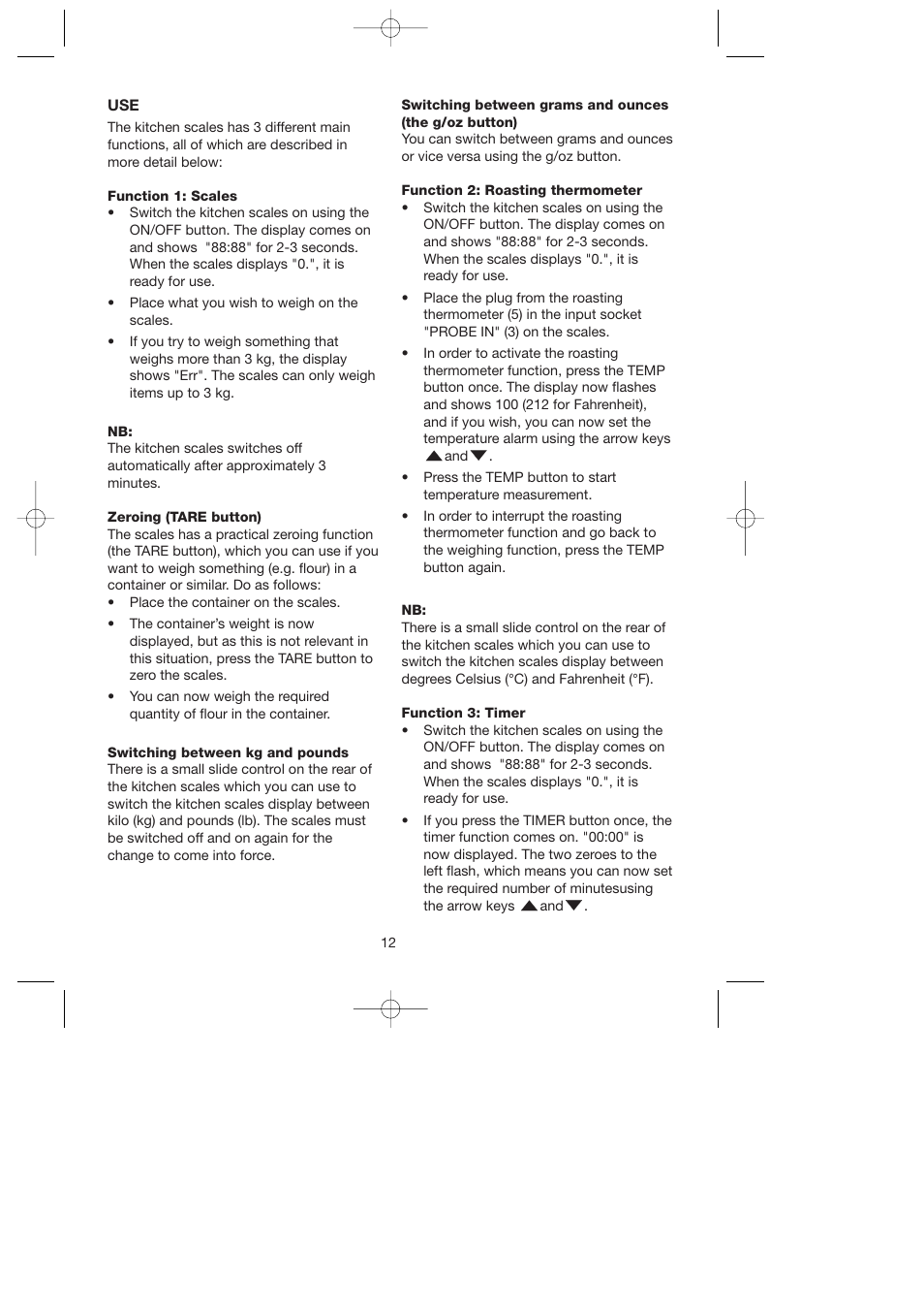Melissa ide line 746-081 User Manual | Page 12 / 19