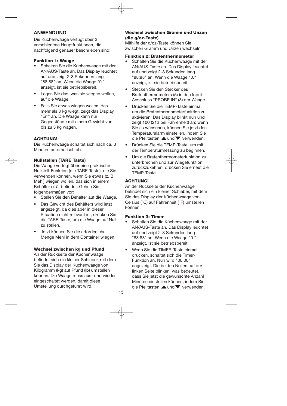 Melissa ide line 746-081 User Manual | Page 15 / 19
