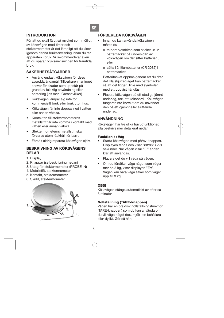 Melissa ide line 746-081 User Manual | Page 5 / 19