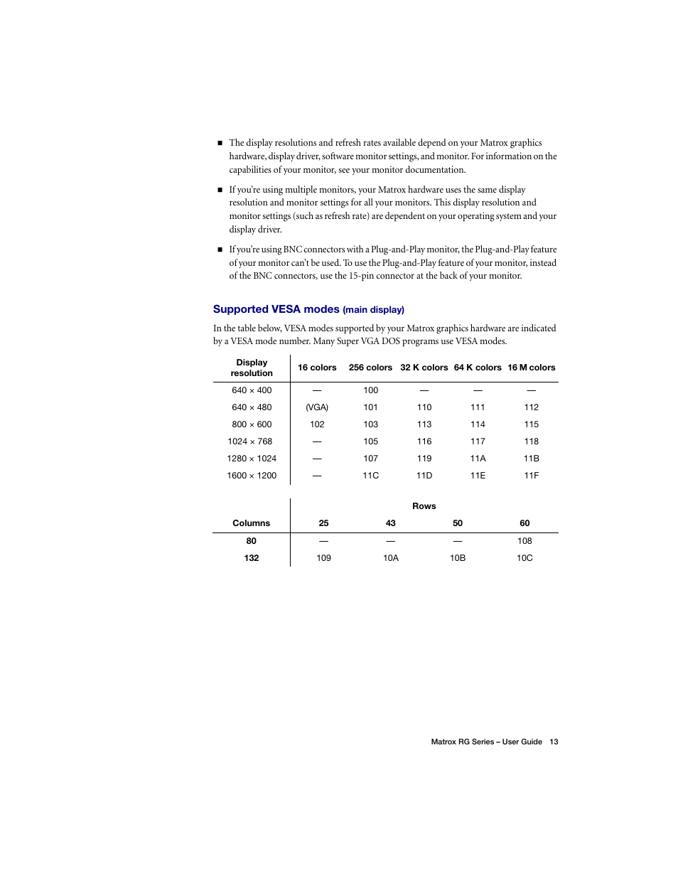 Matrox Electronic Systems ATC RG-200DL User Manual | Page 13 / 24