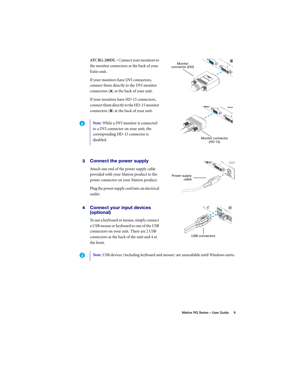Matrox Electronic Systems ATC RG-200DL User Manual | Page 9 / 24
