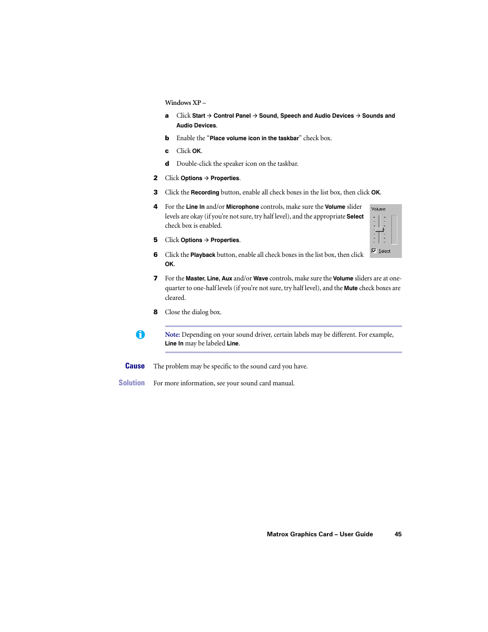 Matrox Electronic Systems LE G450 User Manual | Page 45 / 67