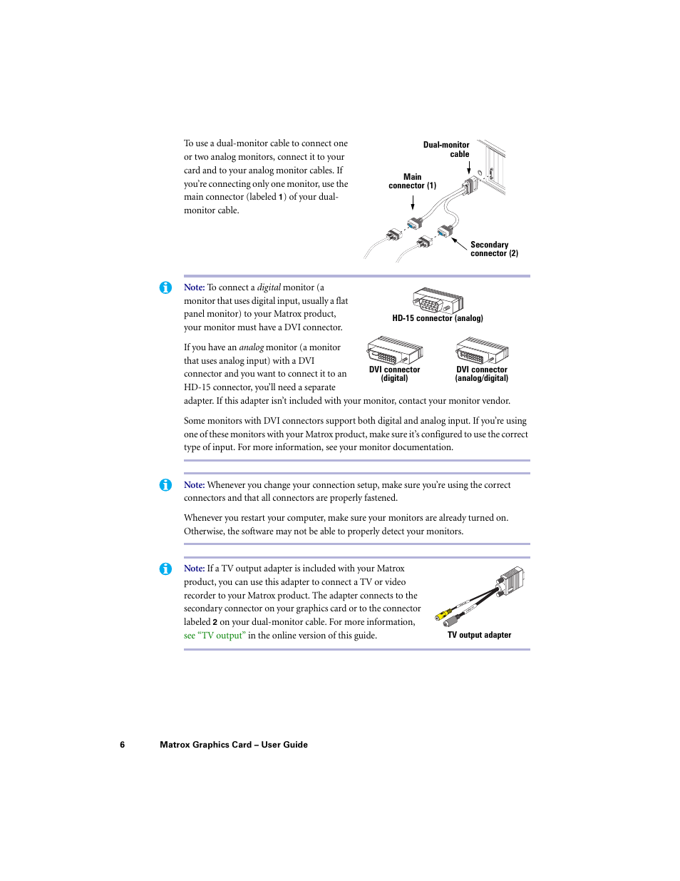 Matrox Electronic Systems LE G450 User Manual | Page 6 / 67