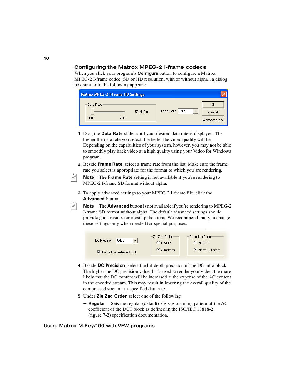 Matrox Electronic Systems M.Key/100 User Manual | Page 18 / 22