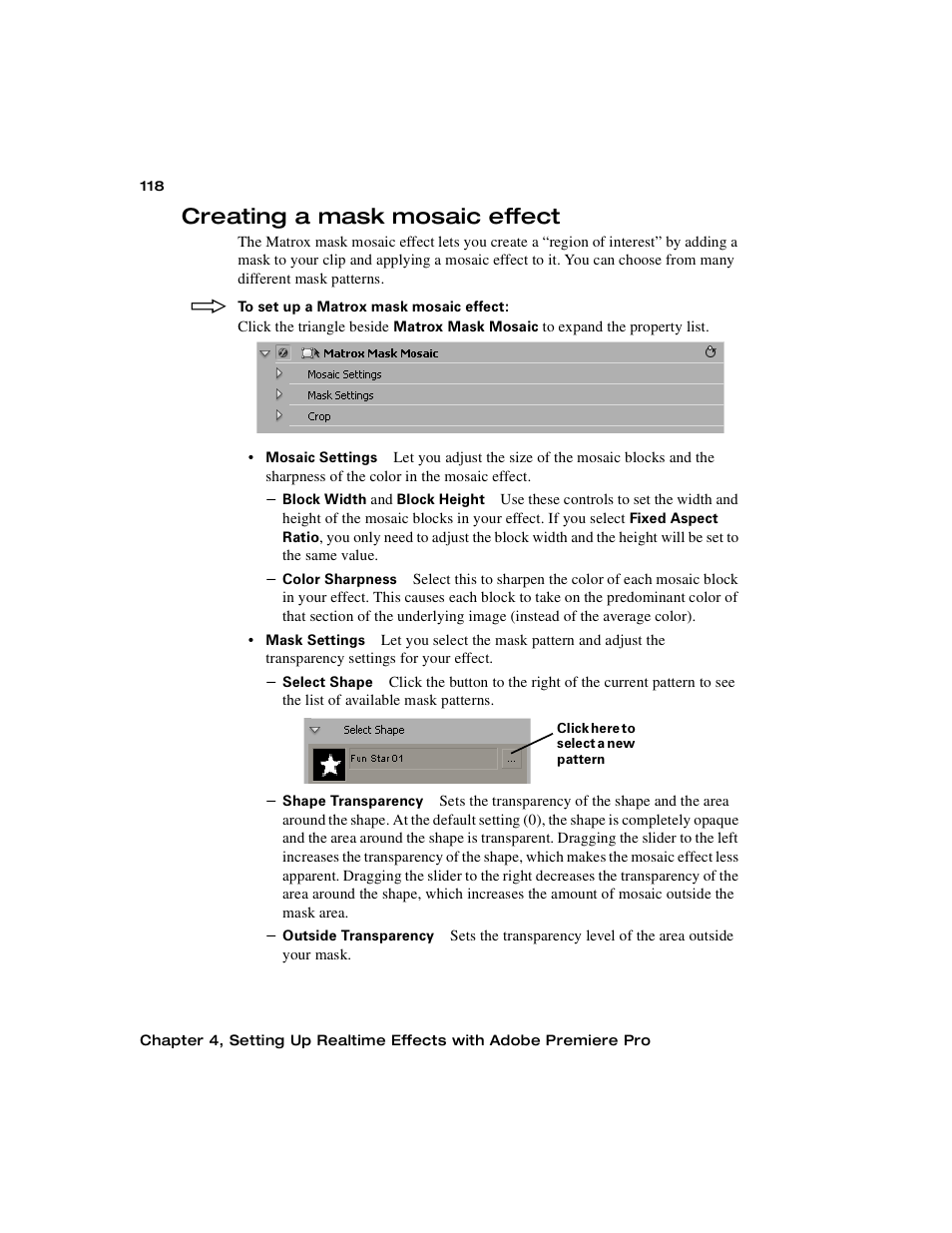 Creating a mask mosaic effect | Matrox Electronic Systems Matrox RT.X2 User Manual | Page 126 / 224
