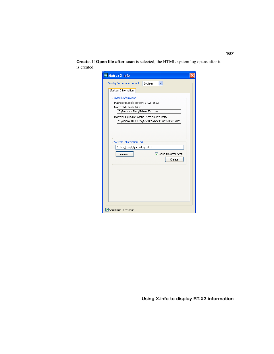 Matrox Electronic Systems Matrox RT.X2 User Manual | Page 175 / 224