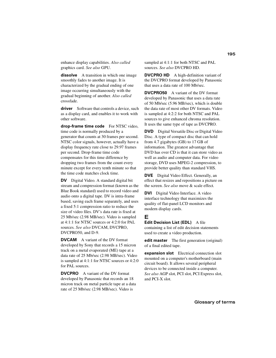 Matrox Electronic Systems Matrox RT.X2 User Manual | Page 203 / 224