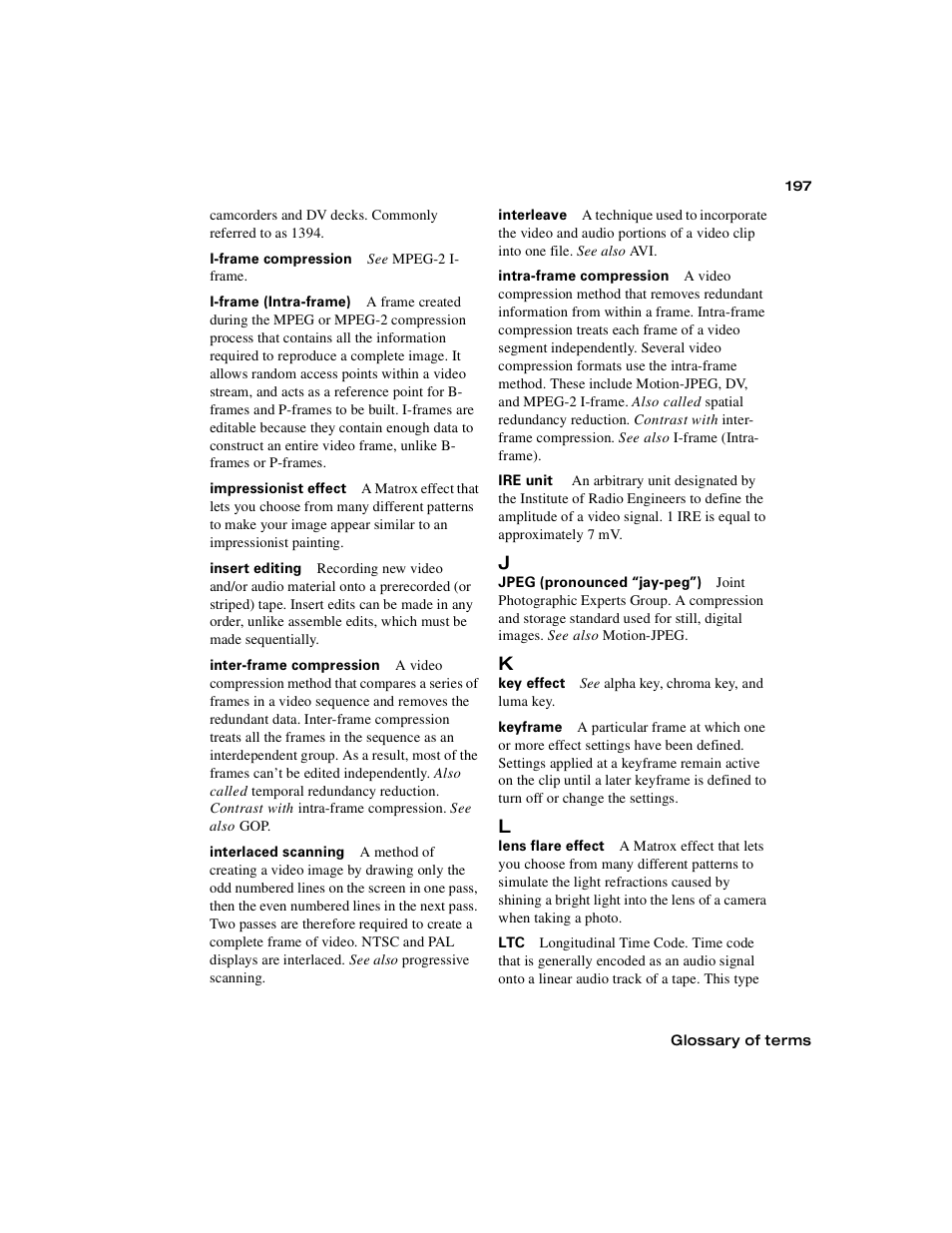Matrox Electronic Systems Matrox RT.X2 User Manual | Page 205 / 224