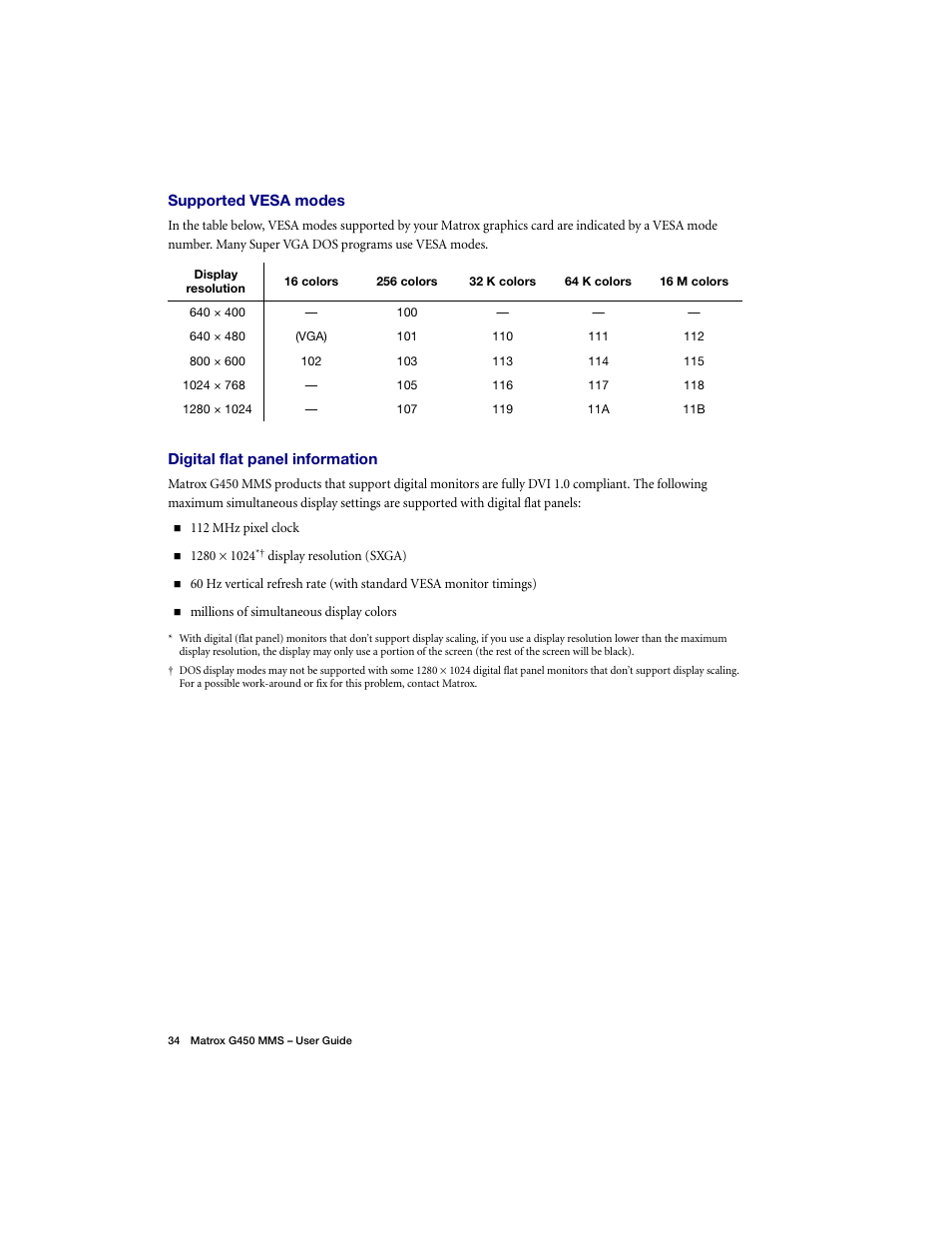 Matrox Electronic Systems G450 MMS User Manual | Page 34 / 53