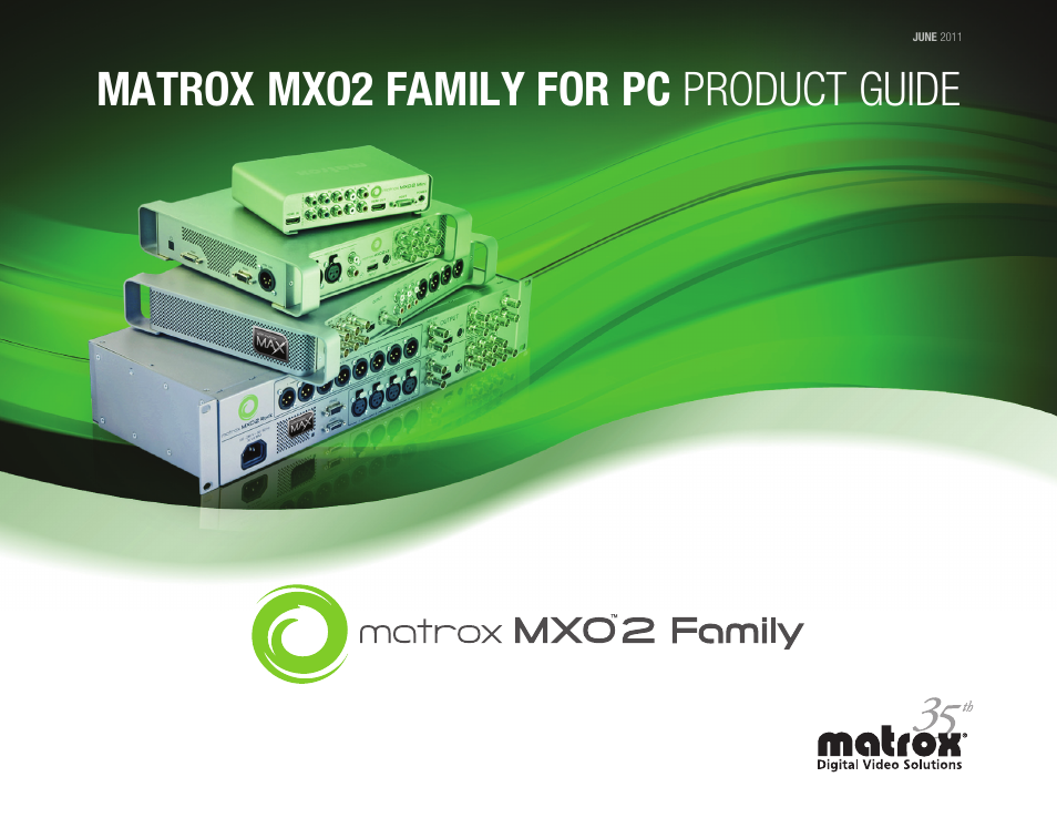 Matrox Electronic Systems MXO2 User Manual | 28 pages