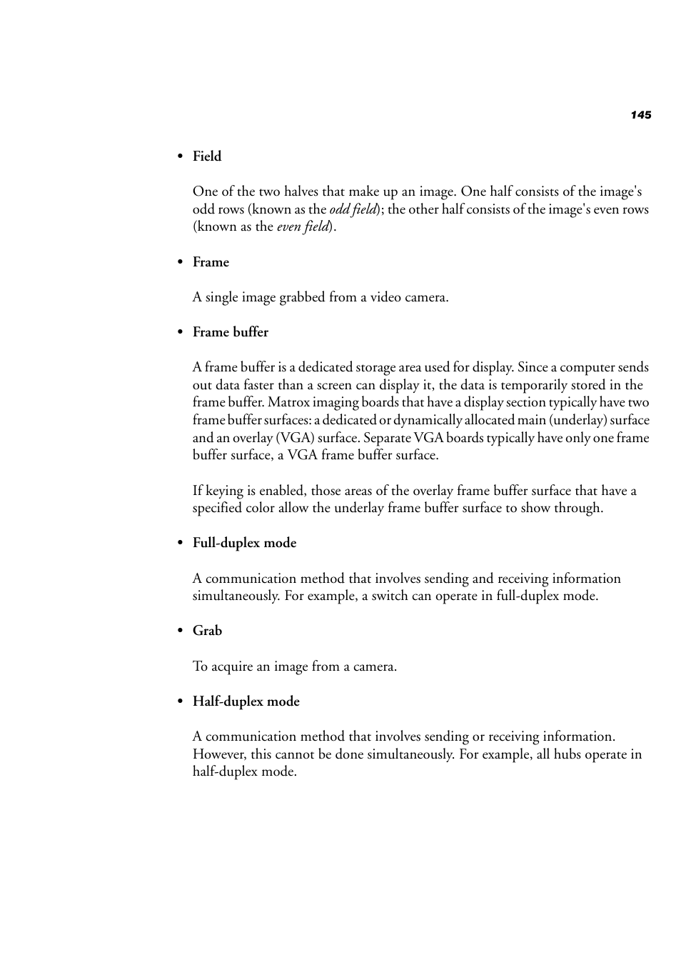 Matrox Electronic Systems 4SIGHT-M User Manual | Page 145 / 162