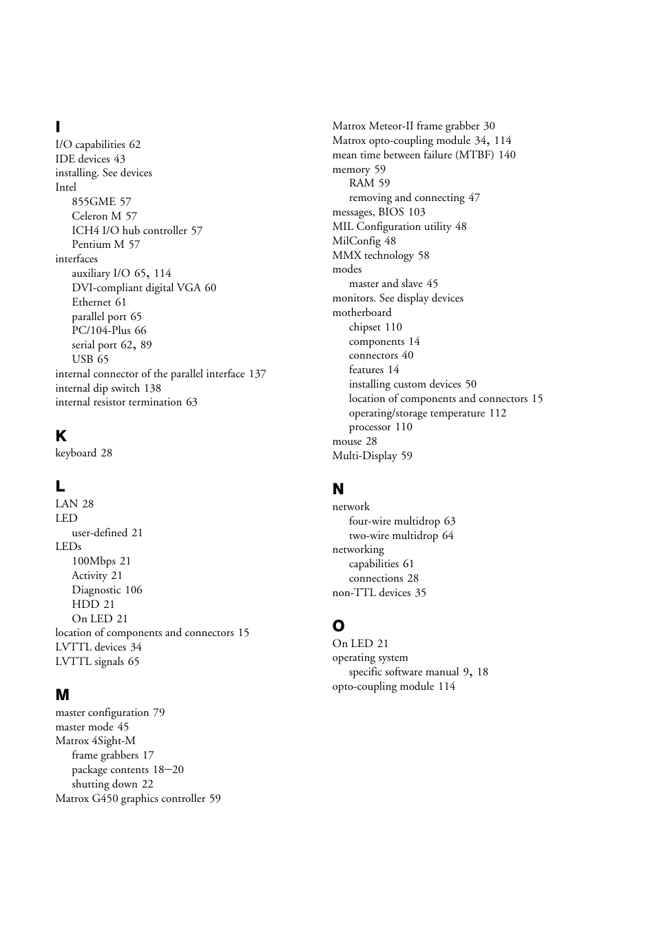 Matrox Electronic Systems 4SIGHT-M User Manual | Page 155 / 162