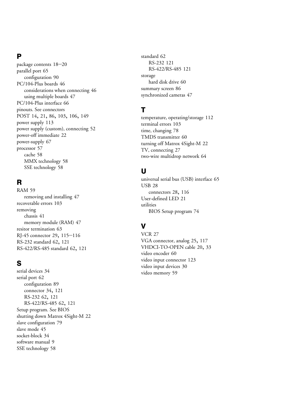 Matrox Electronic Systems 4SIGHT-M User Manual | Page 156 / 162