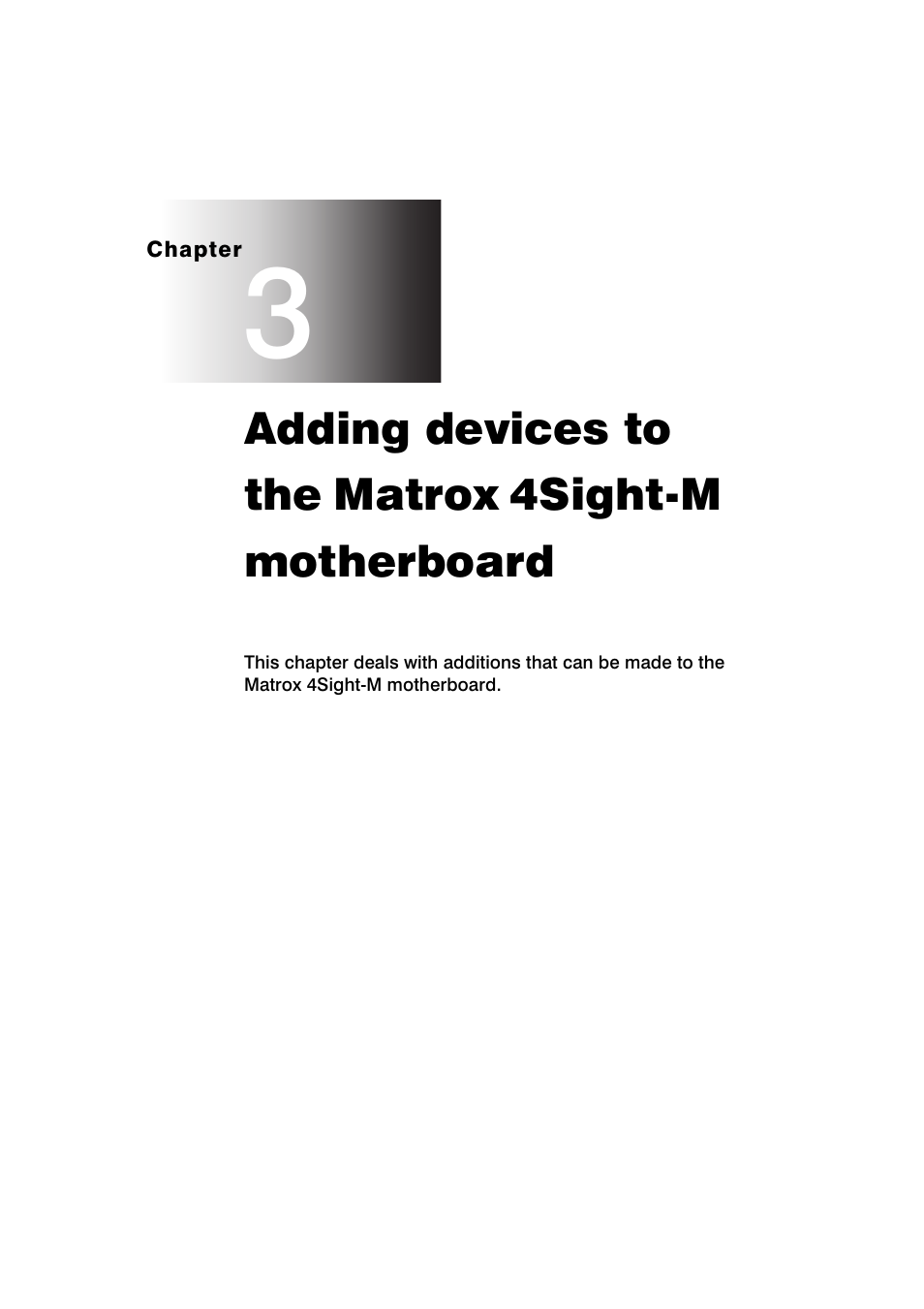 Matrox Electronic Systems 4SIGHT-M User Manual | Page 39 / 162