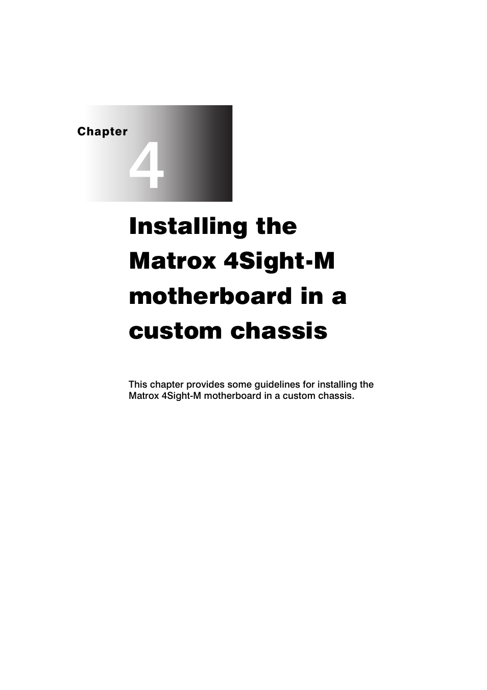 Matrox Electronic Systems 4SIGHT-M User Manual | Page 49 / 162